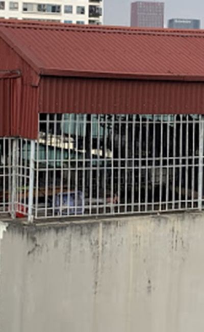 Lắp đặt mái tôn sân thượng nhà ở