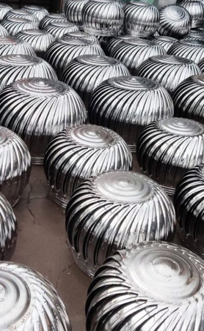 Gia công và lắp đặt Quả cầu hút nhiệt, thông gió