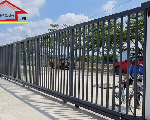 Nguyên lý hoạt động của cửa cổng trượt ngang tự động Nguyên lý hoạt động của cửa cổng trượt ngang tự động